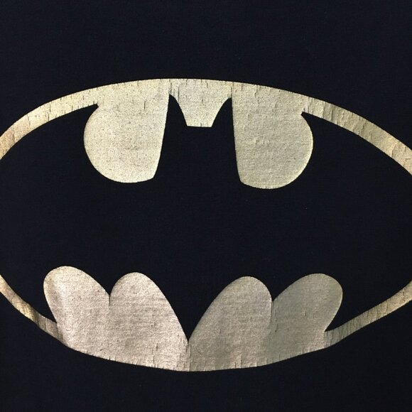 Under Armour Batman Logo Graphic T-Shirt Womens Small Petite Black Crew Neck - Picture 3 of 13